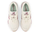 New Balance Unisex 997H Sneakers - Off White/Burgundy