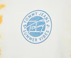 Tommy Jeans Men's Tie Dye Muscle Tank Top - Bright White/Multi