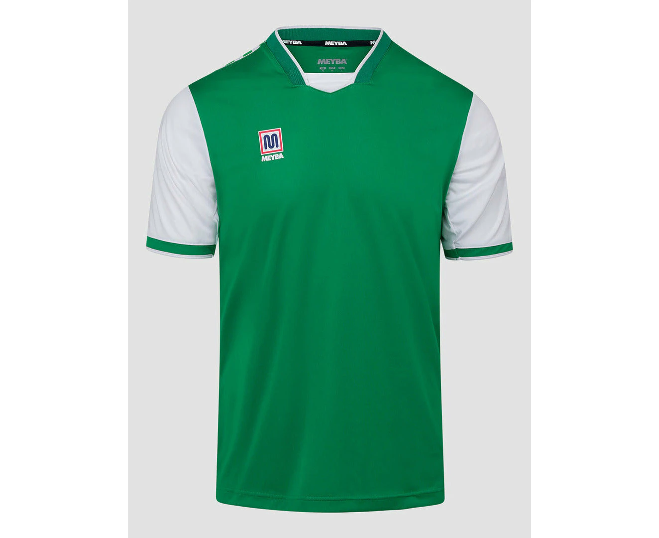 Meyba Men's Alpha Contrast Jersey - JOLLYGREEN/WHITE