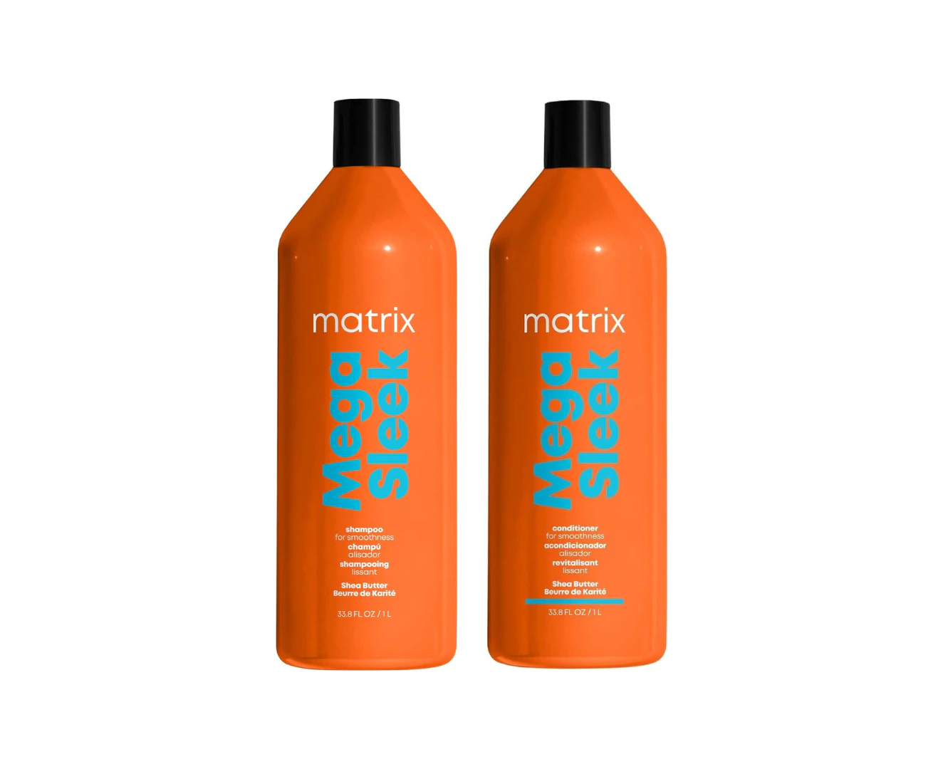 Matrix Total Results Mega Sleek Shea Butter Shampoo & Conditioner 1 Litre Duo