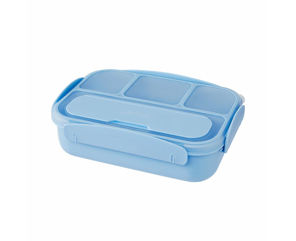 TakeAway Out Bento Box 1.3L 22.5X16X6.5cm   - Blue