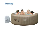 Best Seller - Up to 6 Person Bestway Inflatable Lay Z Spa 140 Massage Jets Hot Tub Bathtub Palm Springs 60017 Easy and Quick to Assemble