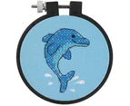 Dolphin Delight Learn A Craft Cross Stitch Kit