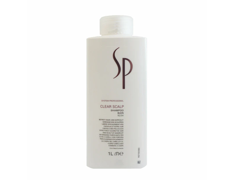Wella Sp Clear Scalp Shampoo 1 Litre