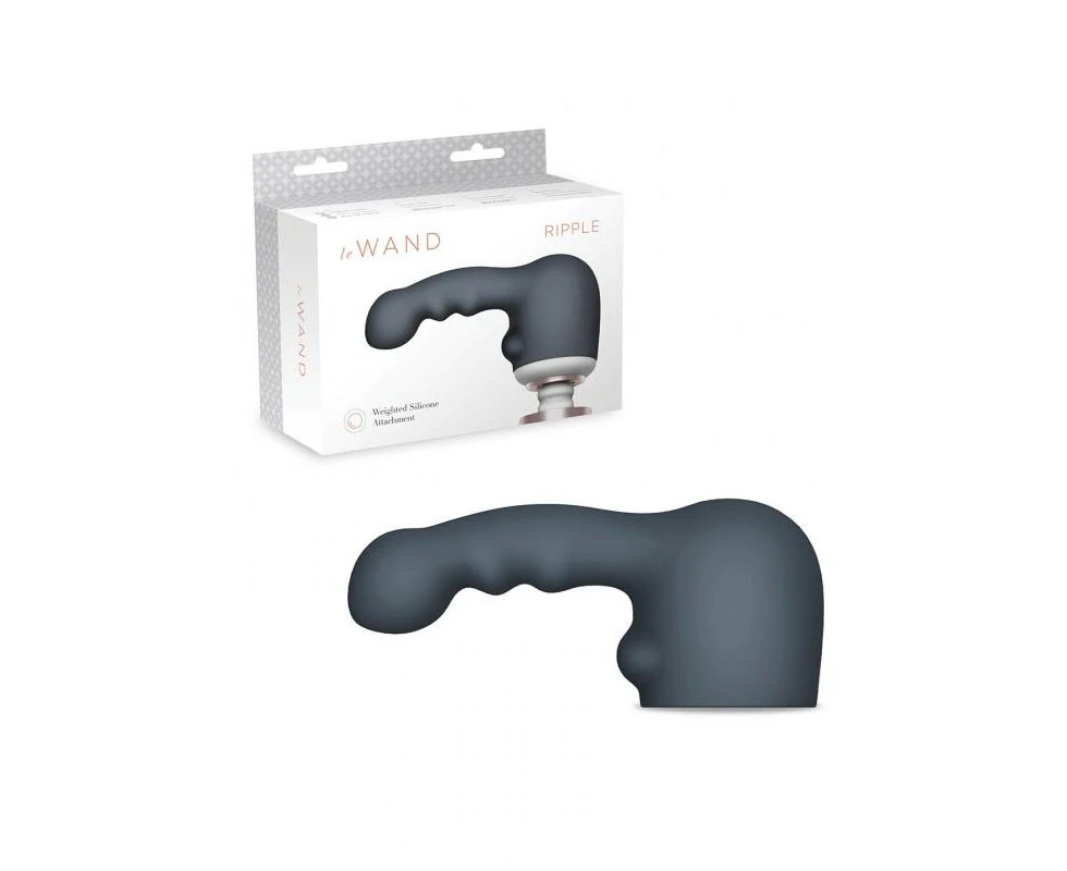 Le Wand - Weighted Silicone Attachment (Ripple)