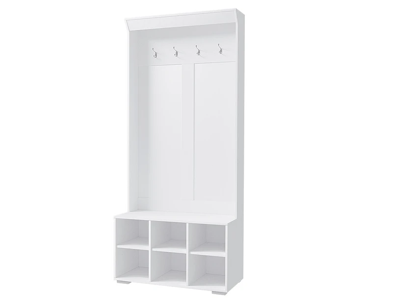 Hall coat clearance and shoe cabinet