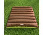 Weisshorn Sleeping Bag Double Thermal Camping Hiking Tent Brown -5