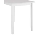 Artiss Dining Chairs and Table Dining Set 4 Seater White Kaye