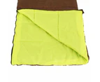 Weisshorn Sleeping Bag Double Thermal Camping Hiking Tent Brown -5℃