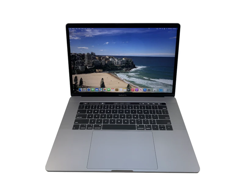 Apple MacBook Pro 15" A1990 i7-9750H 6-Cores 2.6GHz 16GB RAM Touch Bar (Mid-2019) - Refurbished Grade A