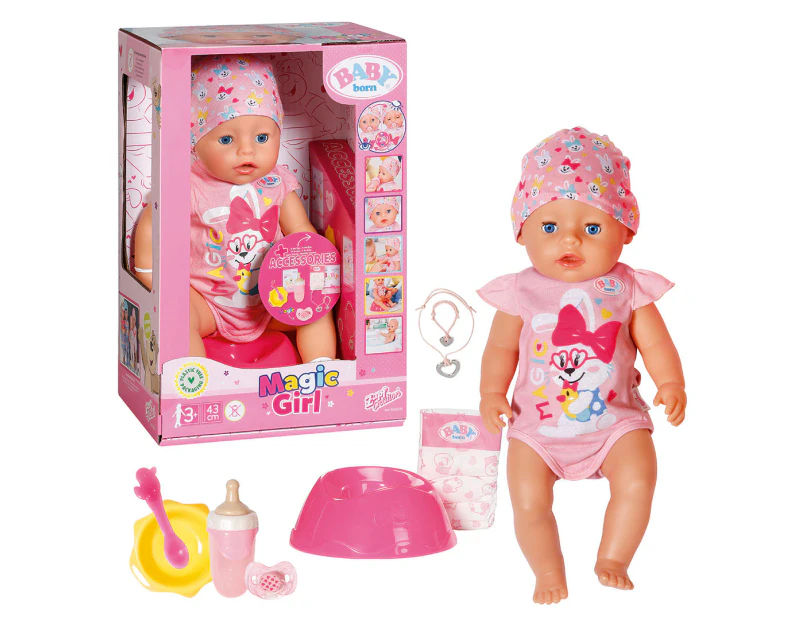 Baby Born 43cm Magic Girl Toy
