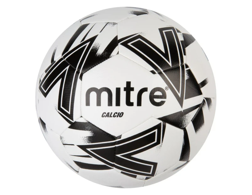 Mitre Calcio 2.0 Size 4 Soccer Ball - White/Black
