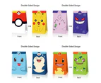 12PC Pokemon Paper Lolly Loot Bag & Stickers Gift Bag Kids Birthday Decorations