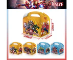 12PC Avengers Lolly Loot Box Bag Candy Favour Box Party Supplies Decorations
