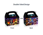 12PC Five Nights at Freddys Lolly Loot Box Bag Candy Favour Box Party Supplies Decorations