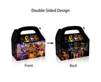 12PC Five Nights at Freddys Lolly Loot Box Bag Candy Favour Box Party Supplies Decorations