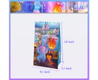 12PC Elementals Paper Lolly Loot Bag & Stickers Gift Bag Kids Birthday Decorations