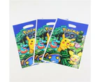 10PC Pokemon Loot Lolly Bag Birthday Party Bag Favour Candy Bag