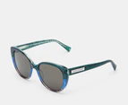 Marc Jacobs Women's 421S Sunglasses - Green/Blue Glitter/Grey