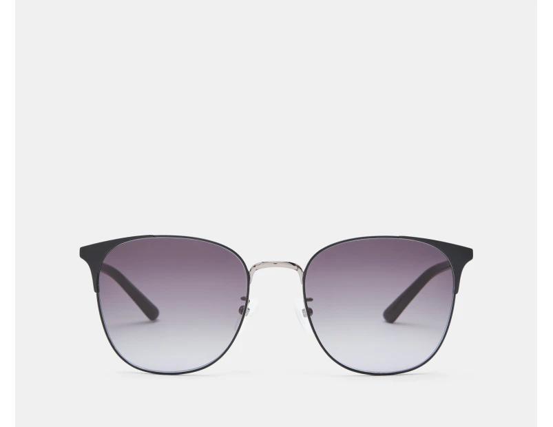 Calvin Klein Unisex CK19324SK Sunglasses - Gunmetal/Grey