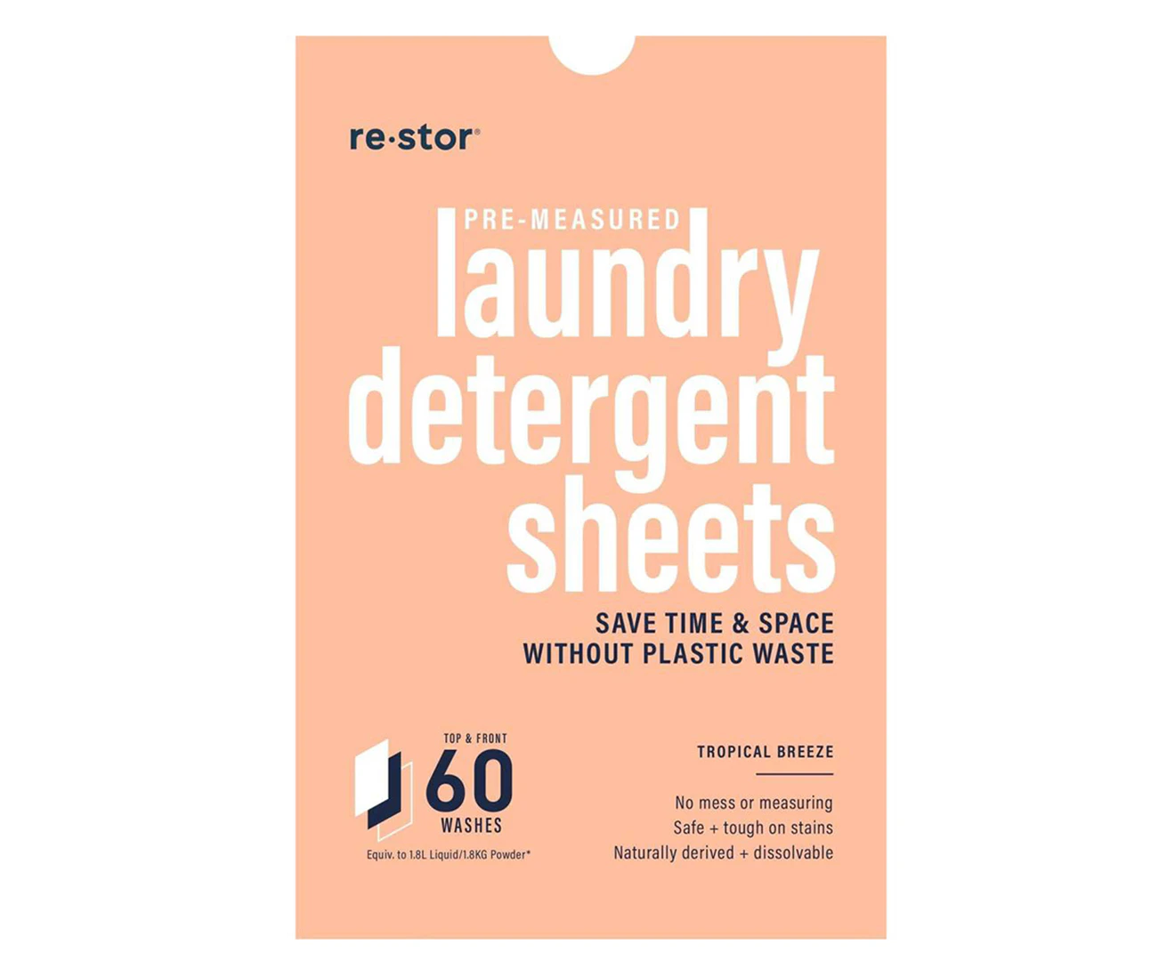 Laundry Detergent Sheets, re·stor