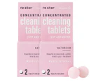 2 x 2pk Re.Stor Kitchen Concentrated Cleaning Tablets Grapefruit