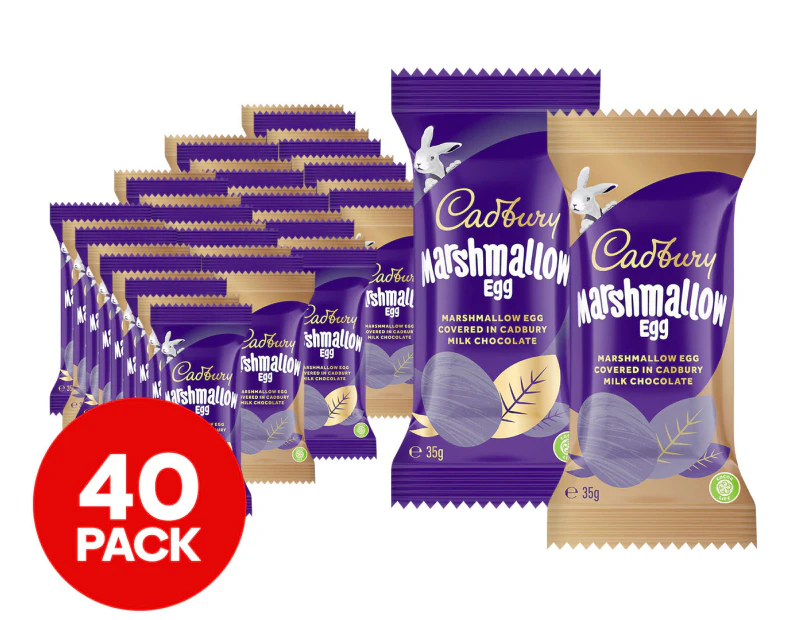 40 x Cadbury Marshmallow Egg 35g