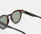 Calvin Klein Unisex CK21527S Sunglasses - Brown/Havana/Green