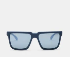 Bollé Unisex Frank Polarised Sunglasses - Navy Matte/Grey