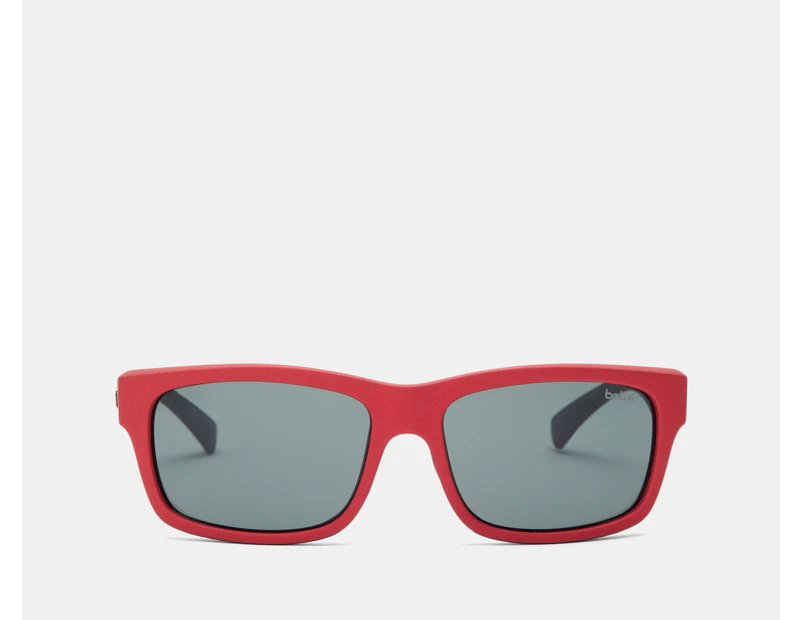 Bollé Kids Daemon Sunglasses - Matte Red/Matte Black/Grey