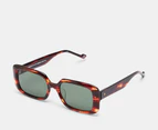 Le Specs Unisex Pre-Bio-Tic ALT Fit Sunglasses - Tortoise/Green