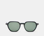Le Specs Unisex Mercury 52 Sunglasses - Black/Green