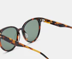 Le Specs Women's Lambada ALT Fit Sunglasses - Tortoise/Green