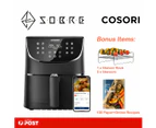 COSORI Smart Wifi Air Fryer 5.5L CS158-AF (Mobile Phone control with VeSync App, Google Assistant Voice control)