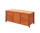 Livsip Outdoor Storage Box Garden Bench Wooden Chest Toy Tool Organiser Furniture