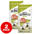 2 x 6pk Ceres Organics Roasted Seaweed Original