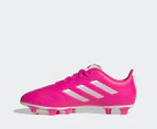 Adidas Girls' Goletto VIII Firm Ground Football Boots - Team Shock Pink 2/White