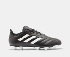 Adidas Kids'/Youth Goletto VIII Firm Ground Football Boots - Black/White