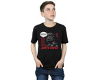 Star Wars Boys Darth Vader Dark Side Pop Art T-Shirt (Black) - BI34528