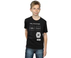 Star Wars Boys TIE Fighter Blueprint T-Shirt (Black) - BI34603