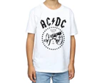 AC/DC Boys We Salute You Cannon T-Shirt (White) - BI3693