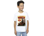 Star Wars The Mandalorian Boys Bumpy Ride T-Shirt (White) - BI37405