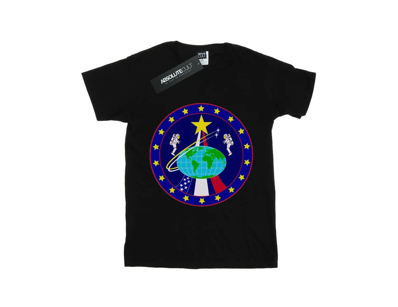 NASA Boys Classic Globe Astronauts T-Shirt (Black) - BI40328