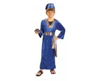 Wise Man Blue Costume for Kids
