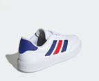 Adidas Men's Courtblock Sneakers - White/Better Scarlet