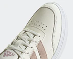 Adidas Women's Courtblock Sneakers - Off White/Wonder Taupe/Orchid
