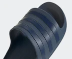 Adidas Unisex Adilette Aqua Slides - Preloved Ink/Dark Blue
