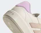 Adidas Women's Courtblock Sneakers - Chalk White/Wonder Quartz/Bliss Lilac