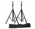 E-Lektron JAD-30K 2X12" inch Karaoke Set 1600W Powered Bluetooth TWS Speakers 2 Tunable UHF Microphones Stands