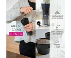 Hario Mini Coffee Mill Plus Transparent Black